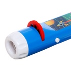 УЦЕНКА Проектор-фонарик «Полёт в космос», 6 слайдов, 48 картинок, цвет синий - Фото 3