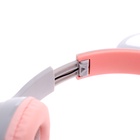 УЦЕНКА Беспроводные наушники «Котик», световые эффекты, складные, серый - Фото 6