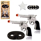 УЦЕНКА Набор ковбоя «Шериф», 2 пистолета, маска, значок 10854096