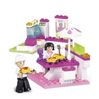 УЦЕНКА Конструктор Sluban «Розовая мечта: мобильный ресторан», 102 детали - Фото 3