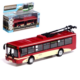 {{photo.Alt || photo.Description || 'УЦЕНКА Троллейбус металлический, 1:72, инерционный'}}