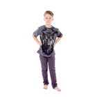 Футболка детская Collorista 3D Shaman, возраст 10-12 лет, рост 146-152 см, цвет серый - Фото 1