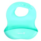 Набор для кормления, пищевой силикон, цвет бирюзовый - Фото 4