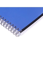 Тетрадь A4, 80 листов в клетку, на гребне, MonoTone, синяя 9944255