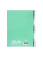 Тетрадь А4, 80 листов в клетку, на гребне Calligrata «Тут кот», зелёная 9944258