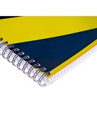 Тетрадь А4, 80 листов в клетку на гребне, Calligrata «Офисная», с полосой 9944259