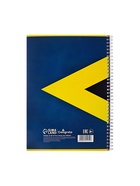 Тетрадь А4, 80 листов в клетку на гребне, Calligrata «Офисная», с полосой 9944259