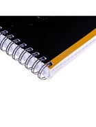 Тетрадь А4, 80 листов в клетку на гребне, Calligrata «Мрамор», золото 9944260