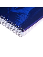 Тетрадь А4, 80 листов в клетку на гребне Calligrata «Горы», синяя - фото 58024652