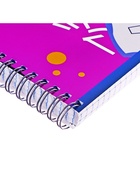 Тетрадь A4, 96 листов в клетку, на гребне, Calligrata «Киберпанк» - фото 119356891