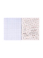 Предметная тетрадь по алгебре Calligrata «Неоновые звери», 48 листов, в клетку, со справочным материалом, обложка из мелованного картона - фото 65439059