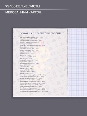 Тетрадь предметная 48 листов в клетку, Calligrata «Неоновые звери. История», обложка мелованный картон