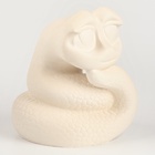 Копилка - раскраска из гипса на новый год «Милая змея», набор для творчества - Фото 4