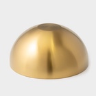 Миска-салатник Sphere, 800 мл, d=15 см, нержавеющая сталь, золотая - Фото 5