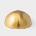 Миска-салатник Sphere, 1.9 л, d=20 см, нержавеющая сталь, золотая - Фото 5