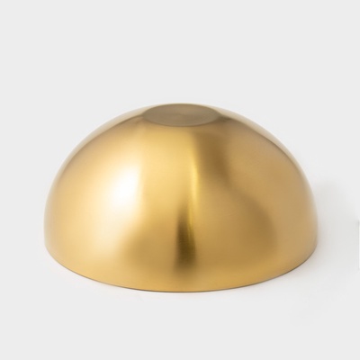 Миска-салатник Sphere, 1.9 л, d=20 см, нержавеющая сталь, золотая