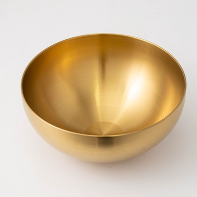 Миска-салатник Sphere, 3.4 л, d=24 см, нержавеющая сталь, золотая
