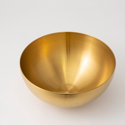 Миска-салатник Sphere, 5.45 л, d=28 см, нержавеющая сталь, золотая