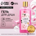 Гель для душа «Самой нежной», 250 мл, аромат воздушного шоколада, Чистое счастье - Фото 1