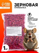 Зерновая приманка от грызунов ассорти «ТОМ КОТ БРО», 1 кг - Фото 1
