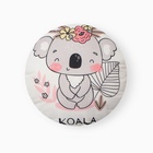 Подушка декоративная детская «Этель. Коала», d=30 см, велюр - Фото 1