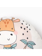 Подушка декоративная детская «Этель. Жираф», d=30 см, велюр - Фото 3