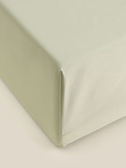 Простыня на резинке евро SL Home Herb, 200×200+30 см, сатин - Фото 11