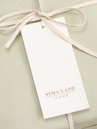 Простыня на резинке евро SL Home Herb, 200×200+30 см, сатин - Фото 7