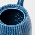 Заварочный чайник Доляна «Коралл», 600 мл, фарфор, синий - Фото 3