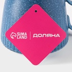 Кружка Доляна «Коралл», 350 мл, фарфор, синяя - Фото 4