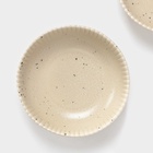 Тарелки глубокие Доляна «Коралл», 700 мл, d=18.2 см, набор 2 шт., фарфор, бежевые - Фото 3