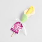 Леденец на палочке «Дарите женщинам цветы», вкус: пломбир, 18 + - Фото 4