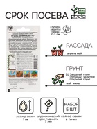 Семена Огурец "Шпингалет" F1, партенокарпический, набор 5 шт - Фото 2