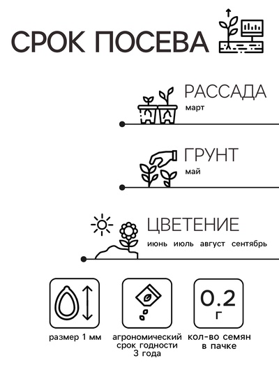 Семена цветов Флокс «Звездный дождь», смесь окрасок, однолетник, набор 5 шт., «Аэлита»