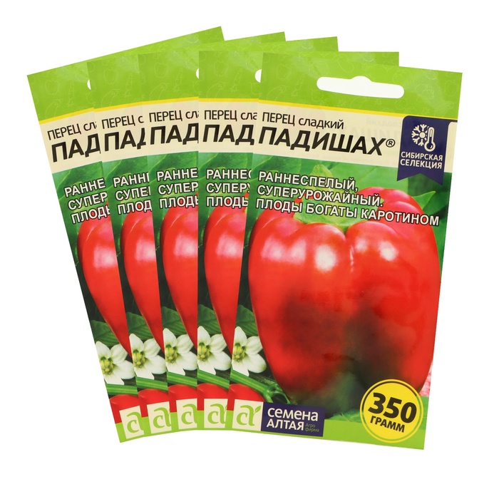 Семена Перец сладкий "Падишах", Сем. Алт,набор 5 шт - Фото 1
