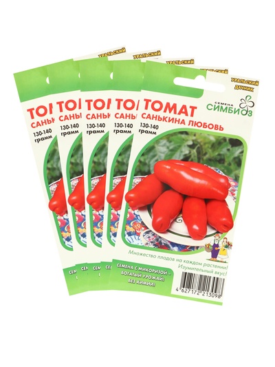 Семена Томат "Санькина Любовь",набор 5 шт