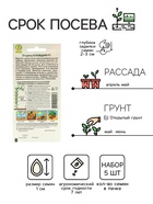 Семена Огурец "Клавдия F1", раннеспелый, партенокарпическии,набор 5 шт 10839763 - фото 15961904