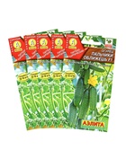 Семена Огурец "Пальчики оближешь F1", раннеспелый, партенокарпический, набор 5 шт - фото 34669723