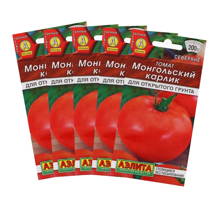 Семена Томат "Монгольский карлик", набор 5 шт - Фото 1