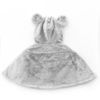 Карнавальная накидка «Мышь», рост 104-128 см, длина с капюшоном 60 см, без капюшона 35 см, серый - Фото 5