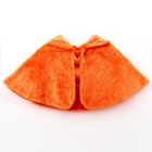 Карнавальная накидка «Лиса», рост 104-128 см, длина с капюшоном 60 см, без капюшона 35 см, оранжевый - Фото 3