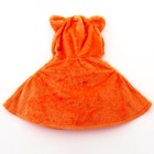 Карнавальная накидка «Лиса», рост 104-128 см, длина с капюшоном 60 см, без капюшона 35 см, оранжевый - Фото 5