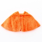 Карнавальная накидка «Белка», рост 104-128 см, длина с капюшоном 60 см, без капюшона 35 см, оранжевый - Фото 3