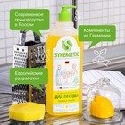 Средство для мытья посуды Synergetic "Лимон", с антибактериальным эффектом, 1 л - фото 9865970