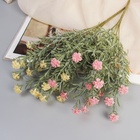 Букет искусственный «Олеандр леди», h=29 см, МИКС, с напылением (комплект 2 шт) - фото 28811588