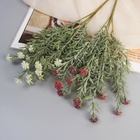 Букет искусственный «Олеандр леди», h=29 см, МИКС, с напылением (комплект 2 шт) - фото 28811589