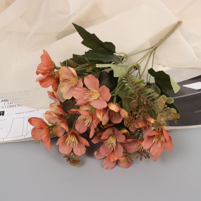 Букет искусственный «Жасмин галант», h=27 см, МИКС