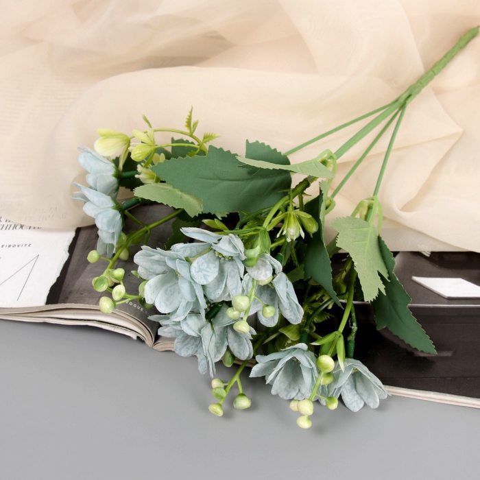 Букет искусственный «Тысячелистник птармика», h=28 см, МИКС