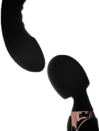 Вибратор двусторонний, 14 режимов, 22×4 см, софт-силикон, черный - Фото 3