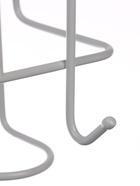 Подставка для зонтов настенная, с крючками, металл, 7×12×26 см, белая - Фото 4